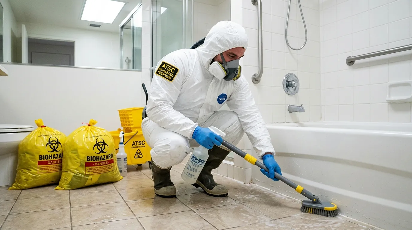 Decontamination equipment deployed for Blood Cleanup in The Acreage